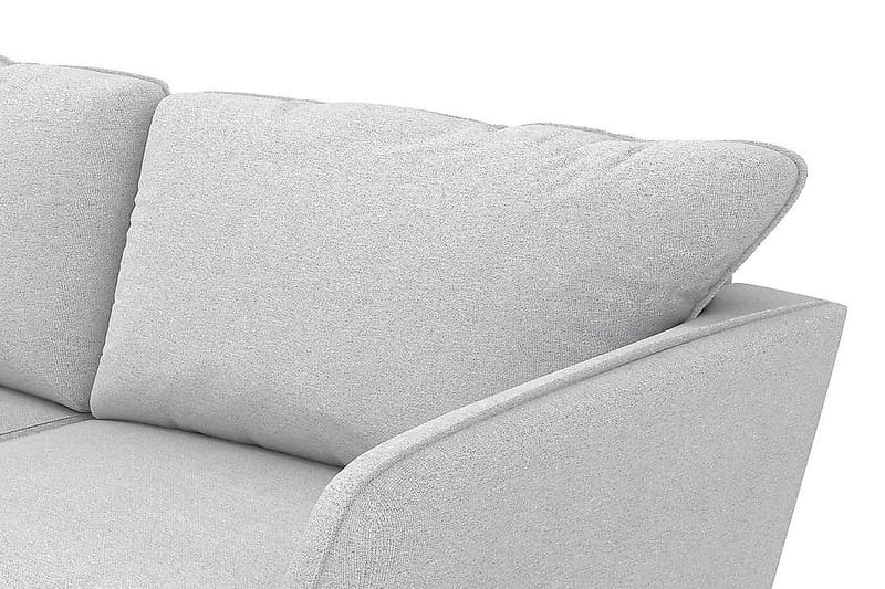Trend Lyx 4-sits Vänstervänd L-formad Schäslongsoffa i Tyg - Ljusgrå - Products - Möbler - Soffa - Divansoffa & schäslongsoffa - 4 sits soffa med divan