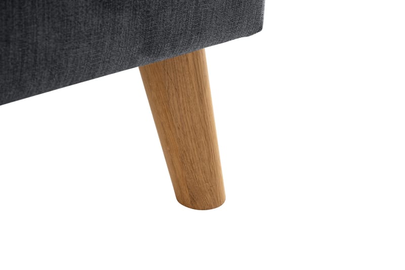 Trend Lyx 4-sits Vänstervänd L-formad Schäslongsoffa i Tyg - Mörkgrå - Products - Möbler - Soffa - Divansoffa & schäslongsoffa - 4 sits soffa med divan