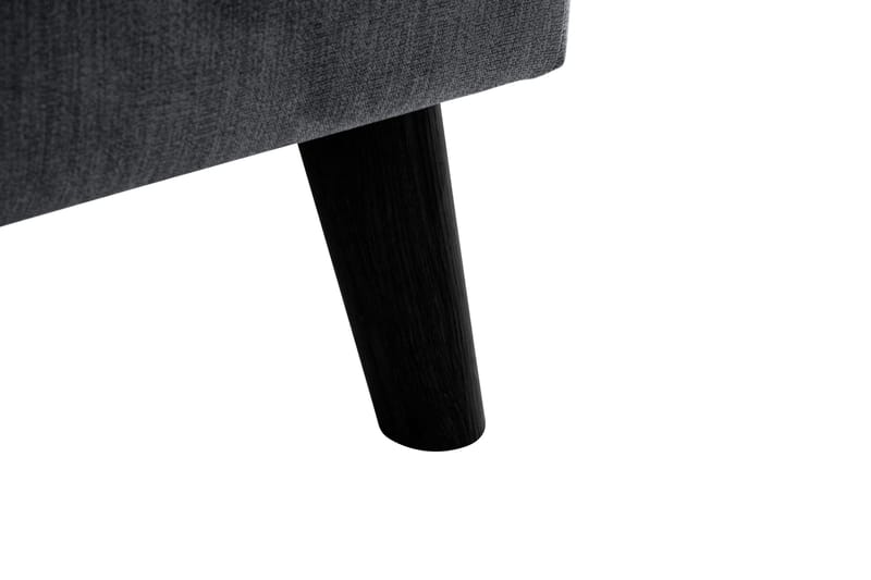 Trend Lyx 4-sits Vänstervänd L-formad Schäslongsoffa i Tyg - Mörkgrå - Products - Möbler - Soffa - Divansoffa & schäslongsoffa - 4 sits soffa med divan