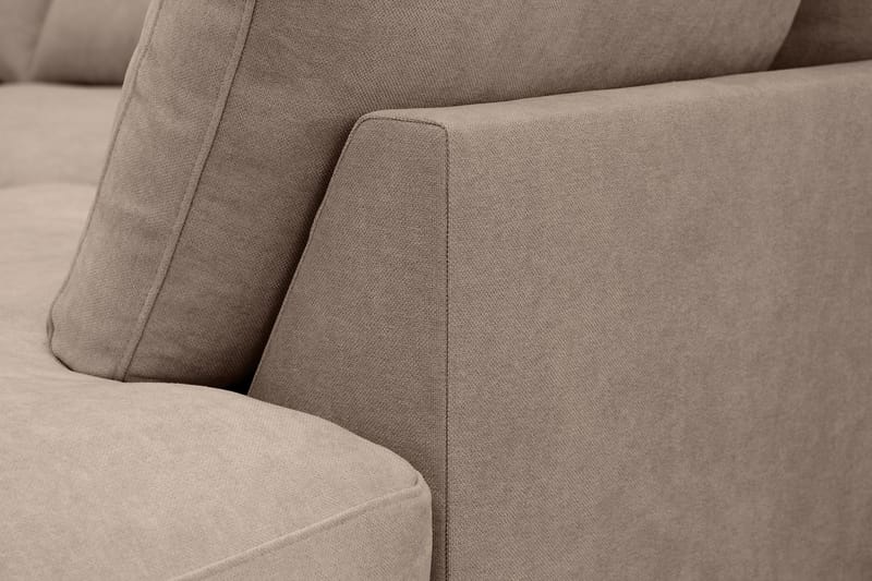 Valencia Extra Djup 4-sits Soffa med Schäslong Höger - Mörkbrun - Products - Möbler - Soffa - Divansoffa & schäslongsoffa - 4 sits soffa med divan