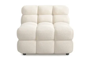 Elise Bubblig Soffgrupp 3-sits Soffa + Fåtölj - Vit - Products - Möbler - Soffa - Soffgrupp