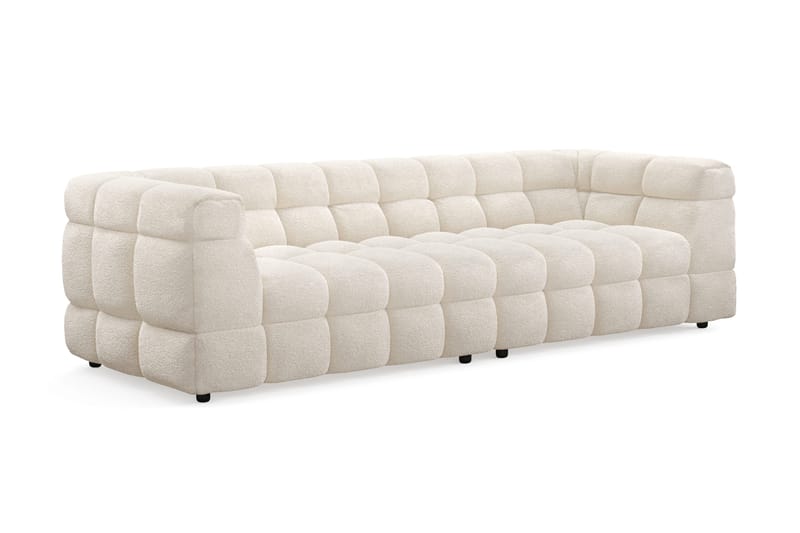 Elise Bubblig Soffgrupp 4-sits Soffa + Fåtölj - Beige - Products - Möbler - Soffa - Soffgrupp