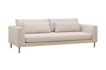 Florenz 3-sits Tygsoffa - Beige - Products - Möbler - Soffa - 3 sits soffa