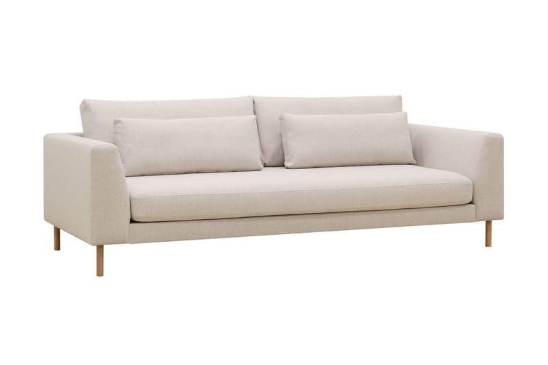 Florenz 3-sits Tygsoffa - Beige - Products - Möbler - Soffa - 3 sits soffa