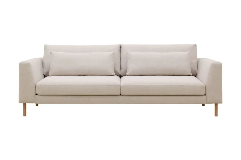 Florenz 3-sits Tygsoffa - Beige - Products - Möbler - Soffa - 3 sits soffa