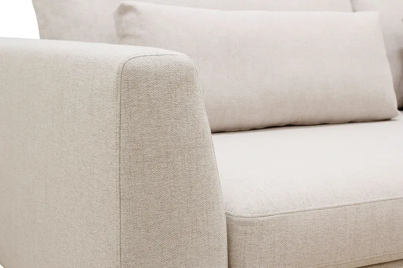 Florenz 3-sits Tygsoffa - Beige - Products - Möbler - Soffa - 3 sits soffa