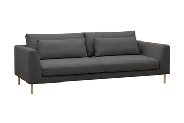 Florenz 3-sits Tygsoffa - Mörkgrå - Products - Möbler - Soffa - 3 sits soffa
