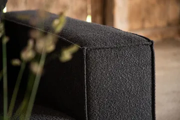 Gillholmen Soffa 3-sits - Svart/Mörkgrå - Products - Möbler - Soffa - 3 sits soffa