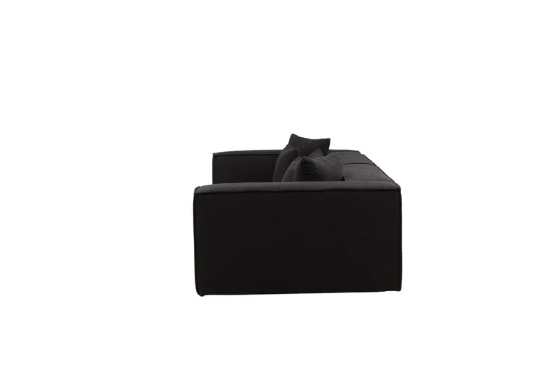 Gillholmen Soffa 3-sits - Svart/Mörkgrå - Products - Möbler - Soffa - 3 sits soffa