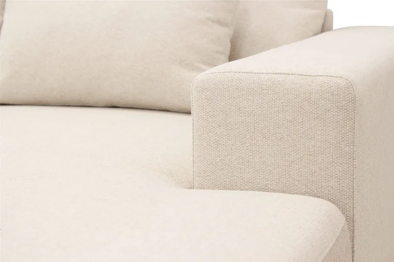 Grande 6-sits U-Soffa med Divan Höger - Beige Tyg - Products - Möbler - Soffa - U-soffa