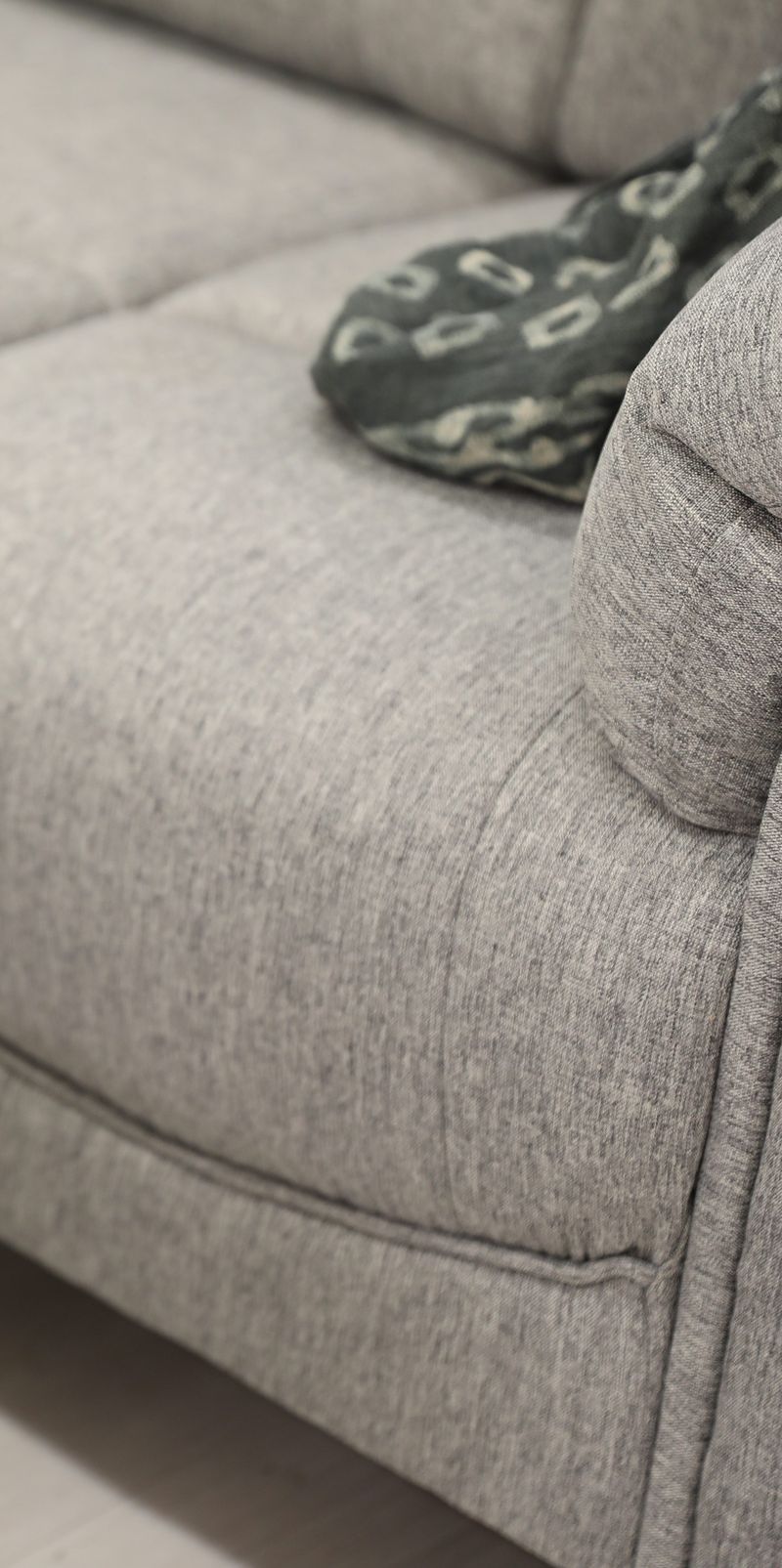 Hörnsoffa grå 5-sits - Peking - Grå - Products - Möbler - Soffa - Hörnsoffa