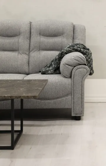 Hörnsoffa grå 5-sits - Peking - Grå - Products - Möbler - Soffa - Hörnsoffa