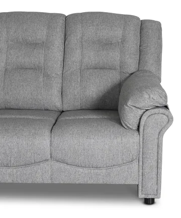 Hörnsoffa grå 5-sits - Peking - Grå - Products - Möbler - Soffa - Hörnsoffa