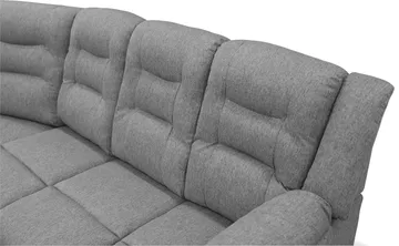 Hörnsoffa grå 5-sits - Peking - Grå - Products - Möbler - Soffa - Hörnsoffa