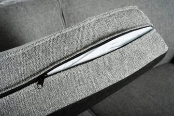 Howard hörnsoffa i Grått tyg 5-sits soffa - Grått - Products - Möbler - Soffa - Hörnsoffa