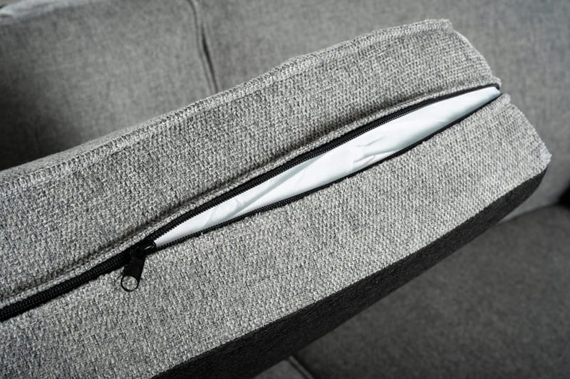 Howard hörnsoffa i Grått tyg 5-sits soffa - Grått - Products - Möbler - Soffa - Hörnsoffa