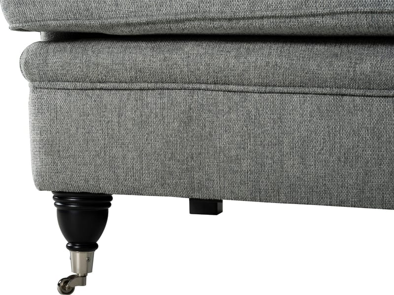 Howard hörnsoffa i Grått tyg 5-sits soffa - Grått - Products - Möbler - Soffa - Hörnsoffa