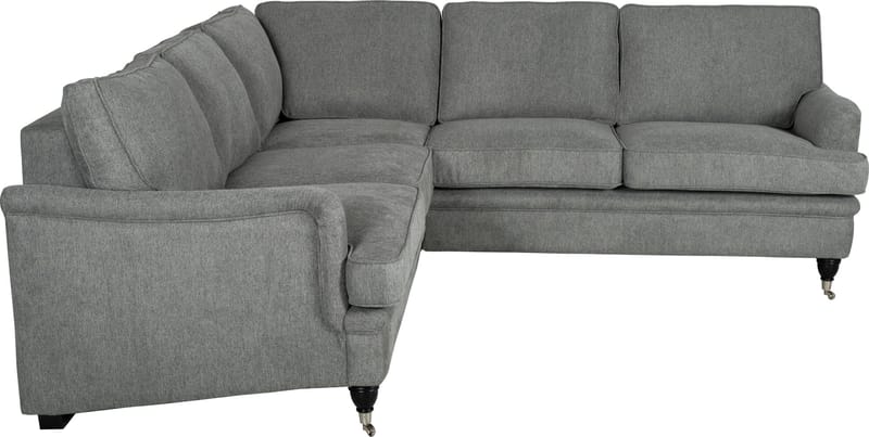 Howard hörnsoffa i Grått tyg 5-sits soffa - Grått - Products - Möbler - Soffa - Hörnsoffa