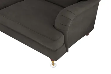 Howard Lyx 6-sits Vänstervänd L-formad Hörnsoffa i Manchester - Mörkgrå - Products - Möbler - Soffa - Hörnsoffa