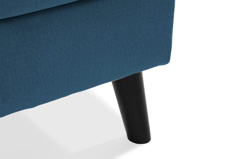 Trend 5-sits Högervänd L-formad Hörnsoffa med Divan i Sammet - Blå - Products - Möbler - Soffa - Hörnsoffa