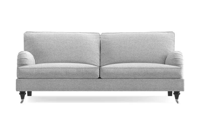 Howard Classic 3-sits Tygsoffa - Grå - Products - Möbler - Soffa - 3 sits soffa