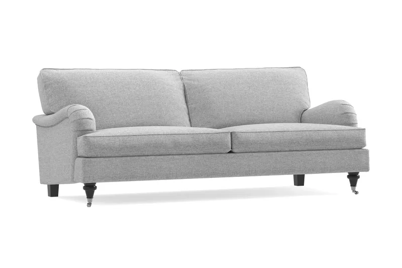 Howard Classic 3-sits Tygsoffa - Grå - Products - Möbler - Soffa - 3 sits soffa