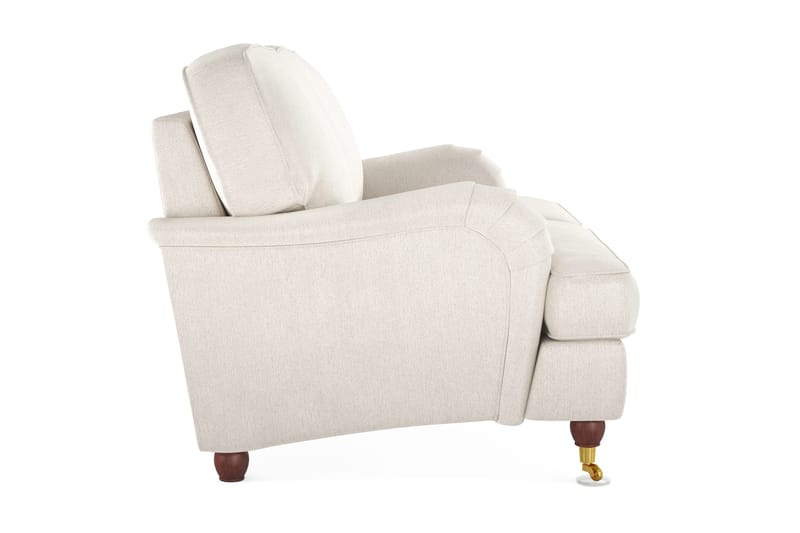 Howard Lyx 2-sits Sammetssoffa - Krämvit - Products - Möbler - Soffa - Sammetssoffa