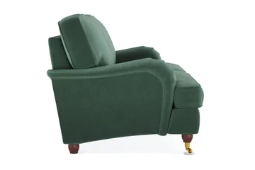 Howard Lyx 2-sits Sammetssoffa - Mörkgrön - Products - Möbler - Soffa - Sammetssoffa