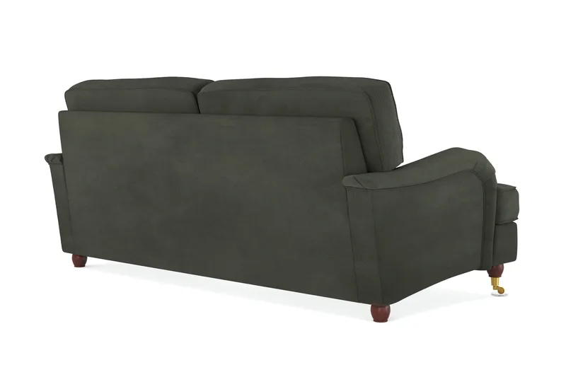 Howard Lyx 3-sits Manchestersoffa - Mörkgrön - Products - Möbler - Soffa - 3 sits soffa