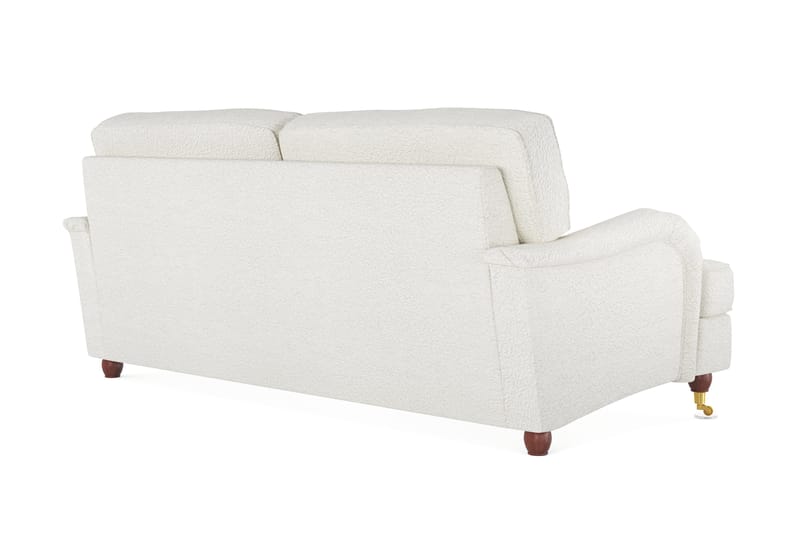 Howard Lyx 3-sits Soffa i Bouclé - Vit - Products - Möbler - Soffa - 3 sits soffa