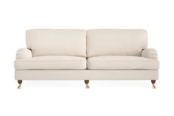 Howard Lyx 4-sits Manchestersoffa - Beige - Products - Möbler - Soffa - Howardsoffa