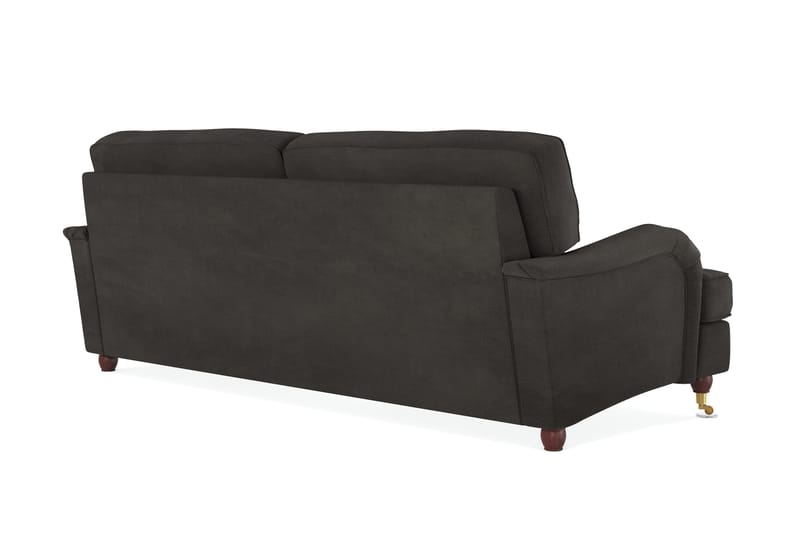 Howard Lyx 4-sits Manchestersoffa - Mörkgrå - Products - Möbler - Soffa - Howardsoffa
