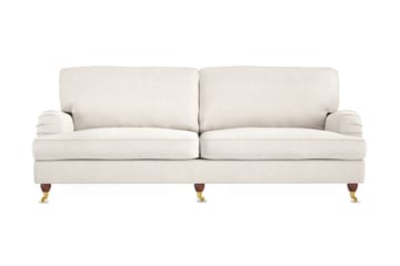 Howard Lyx 4-sits Sammetssoffa - Krämvit - Products - Möbler - Soffa - Sammetssoffa