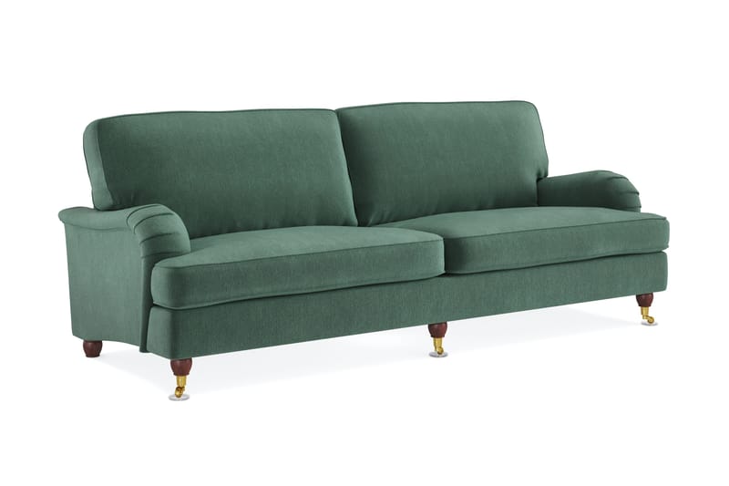 Howard Lyx 4-sits Sammetssoffa - Mörkgrön - Products - Möbler - Soffa - Sammetssoffa