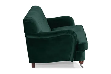 Howard Riviera 2-sits Sammetssoffa - Grön - Products - Möbler - Soffa - Sammetssoffa