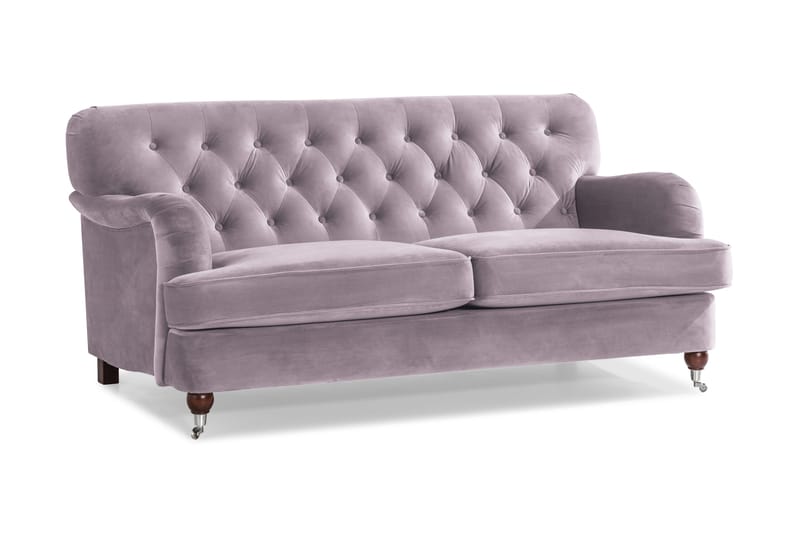Howard Riviera 2-sits Sammetssoffa - Lila - Products - Möbler - Soffa - Sammetssoffa