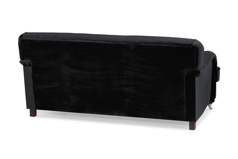 Howard Riviera 2-sits Sammetssoffa - Svart - Products - Möbler - Soffa - Sammetssoffa