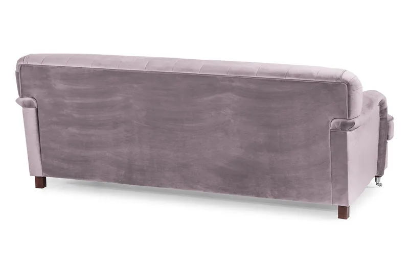 Howard Riviera 3-sits Sammetssoffa - Lila - Products - Möbler - Soffa - 3 sits soffa