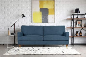 Howard Watford Deluxe 3-sits soffa - Blå - Mörkblå - Products - Möbler - Soffa - Howardsoffa