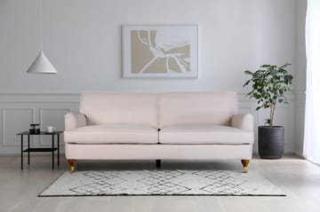 Howard Watford Deluxe - 3-sits soffa rak - Beige - Products - Möbler - Soffa - Howardsoffa