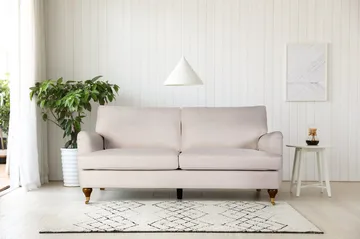 Howard Watford Deluxe soffa 2-sits - Beige tyg - Beige - Products - Möbler - Soffa - Howardsoffa