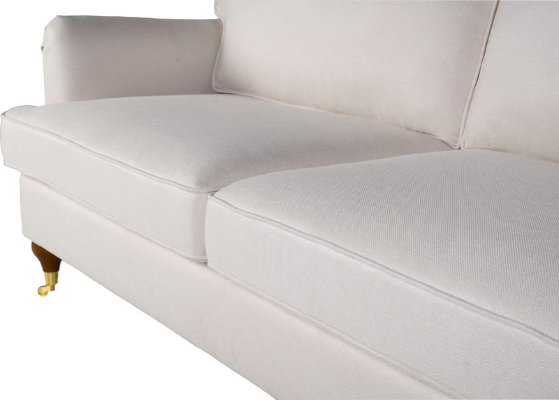 Howard Watford Deluxe soffa 2-sits - Beige tyg - Beige - Products - Möbler - Soffa - Howardsoffa