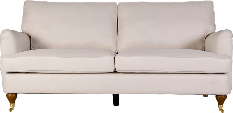 Howard Watford Deluxe soffa 2-sits - Beige tyg - Beige - Products - Möbler - Soffa - Howardsoffa