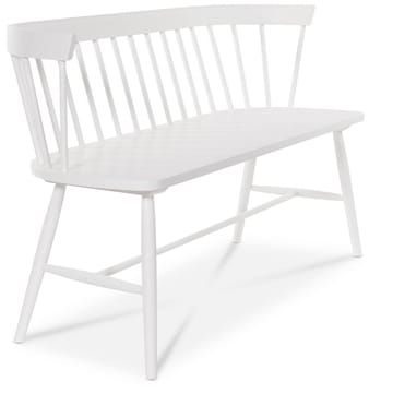 Kökssoffa vit - Sandhamn - Vit - Products - Möbler - Soffa - Kökssoffa & pinnsoffa