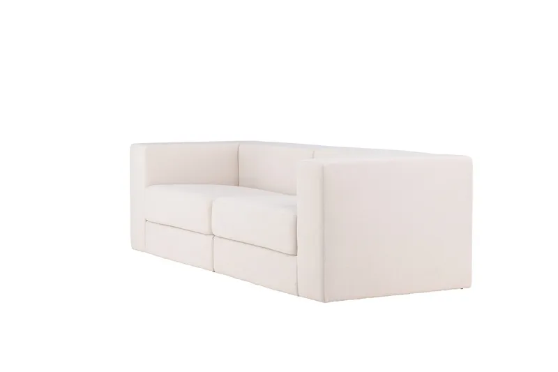 Lumi 3-sits Soffa - Vit - Products - Möbler - Soffa - 3 sits soffa
