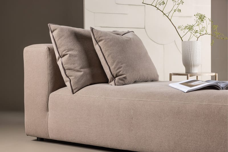 Malö Dagbädd med Ryggstöd 169x100 cm - Brun - Products - Möbler - Soffa - Dagbädd