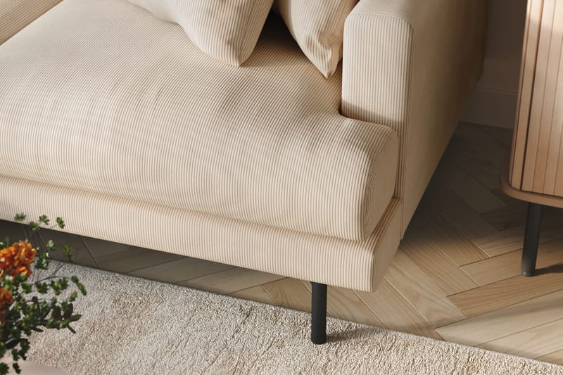 Menard 6-sits Vänstervänd L-formad Hörnsoffa i Manchester - Beige - Products - Möbler - Soffa - Hörnsoffa
