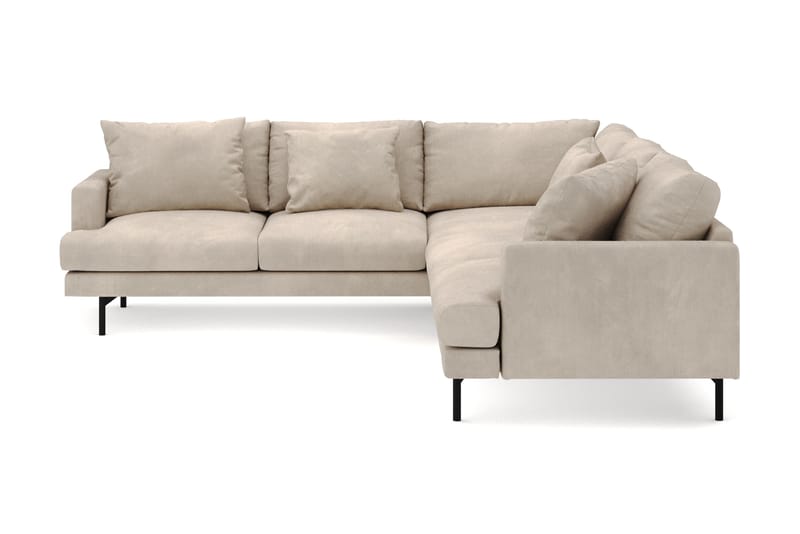 Menard 6-sits Vänstervänd L-formad Hörnsoffa i Manchester - Greige - Products - Möbler - Soffa - Hörnsoffa