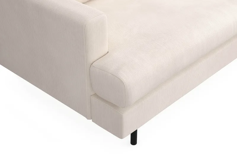 Menard Compact 3-sits Manchestersoffa - Beige - Products - Möbler - Soffa - 3 sits soffa