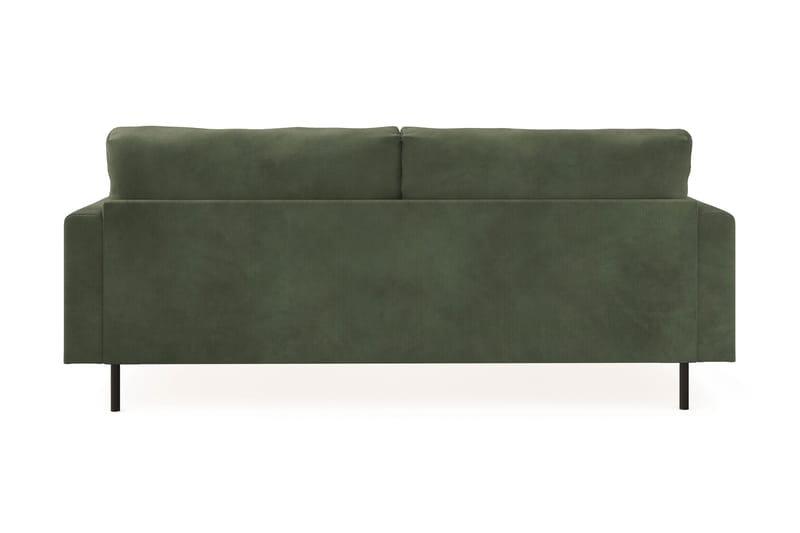 Menard Compact 3-sits Manchestersoffa - Grön - Products - Möbler - Soffa - 3 sits soffa